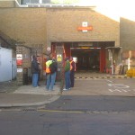 Picket Line at Lavender Hill Post Office